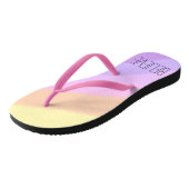 schattige heldere neonborstels eenhoorn kleuren teenslippers (Schuin)