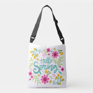 Schattige Hello Spring Schoudertas Crossbody Tas