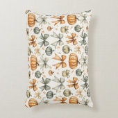 Schattige Herfst boog patroon Accent Kussen (Voorkant(Verticaal))