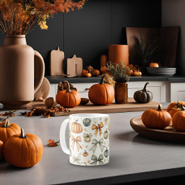 Schattige Herfst boog patroon Koffiemok