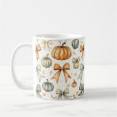 Schattige Herfst boog patroon Koffiemok (Links)