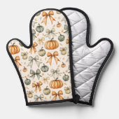 Schattige Herfst boog patroon Ovenwant (Voorkant / Achterkant)