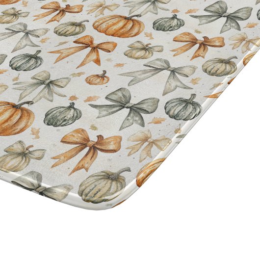 Schattige Herfst boog patroon Snijplank (Hoek)