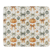 Schattige Herfst boog patroon Snijplank (Voorkant)