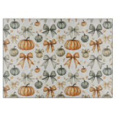 Schattige Herfst boog patroon Snijplank (Voorkant)