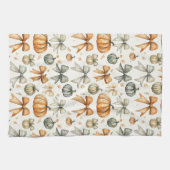 Schattige Herfst boog patroon Theedoek (Horizontaal)