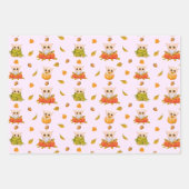 Schattige Herfst is eigenaar van 2 papierpakbladen Inpakpapier Vel (Voorkant 3)