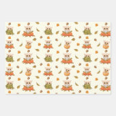 Schattige Herfst is eigenaar van 2 papierpakbladen Inpakpapier Vel (Voorkant)