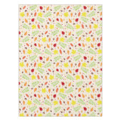 Schattige herfst met kleurrijke bladeren en noten tafelkleed (Voorkant)