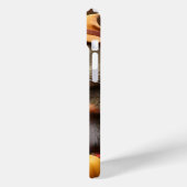 Schattige Herfst Muis met Pompoenen IPhone 15 Hoes (Achterkant / Links)