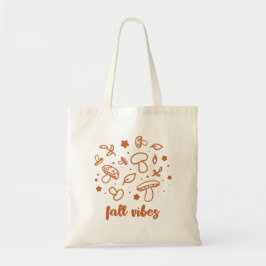 Schattige Herfst Paddenstoel Botanisch  Tote Bag