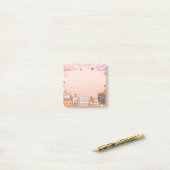 Schattige herfst plakbriefjes post-it® notes (Op bureau)