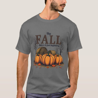 Schattige herfst seizoen quote Het herfstseizoen i T-shirt