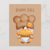 schattige Herfst Seizoensgebonden bakkoepel voegt Briefkaart (Voorkant)