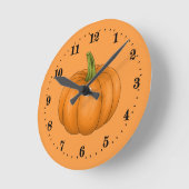 schattige Herfst Seizoenspompoen Ronde Klok (Hoek)