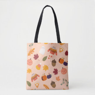 Schattige Herfst Tote Bag