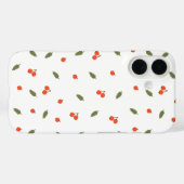 Schattige herfstbessen Minimalistische botanische Case-Mate iPhone Case (Achterkant (horizontaal))
