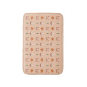 Schattige herfstboegpatroon badmat (Voorkant Verticaal)