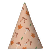 Schattige herfstboegpatroon feesthoedjes (Rechts)