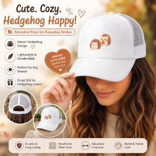 Schattige herfstekels – Kawaii herfst bosdieren Trucker Pet