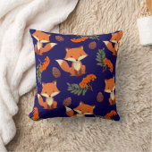 Schattige herfstgekleurd vossenkussen voor kindere kussen (Deken)