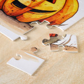 Schattige herfstschaap legpuzzel (Zijkant)