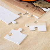 Schattige herfstschaapman legpuzzel (Zijkant)