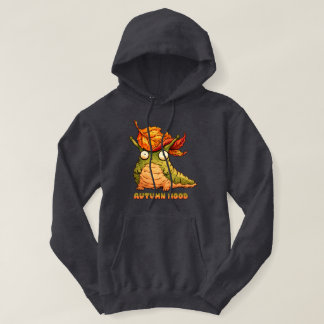 Schattige herfstslijkgestalte herfststemming hoodie