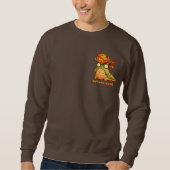 Schattige herfstslijkgestalte herfststemming trui (Voorkant)