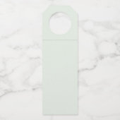 Schattige hert omgeven door Rozen Flessenhanger (Achterkant)