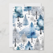 Schattige hert Winter Onedeerful boys birthday sja Kaart (Achterkant)