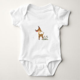 schattige herten baby Lovers Romper