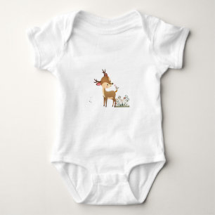 schattige herten baby Lovers Romper