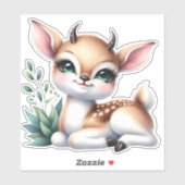 Schattige! Herten Custom Cut Scrapbooking Sticker (Vel)