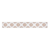 Schattige Herten Gingerbread Elegant Beige Red Chr Grosgrain Lint (Voorkant)