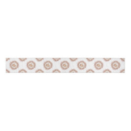 Schattige Herten Gingerbread Elegant Beige Red Chr Grosgrain Lint