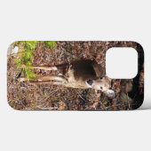 Schattige herten in het bos Natuurfotografie Case-Mate iPhone Case (Achterkant (horizontaal))
