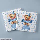 Schattige Het is een baby shower van een teddybeer Gastenboek