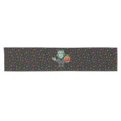 Schattige, het monster van cartoon Frankenstein Korte Tafelloper (Horizontaal)