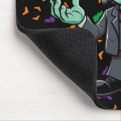 Schattige, het monster van cartoon Frankenstein Muismat (Hoek)