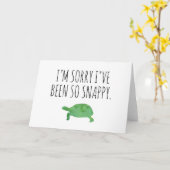 Schattige, het spijt me dat ik zo pittig ben gewee kaart (Gele Bloem)