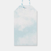 Schattige hete luchtballon bedankt cadeaulabel (Achterkant)