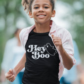 Schattige Hey Boo Funny Ghost Halloween T-shirt