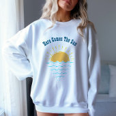 Schattige hier komt de zon trui