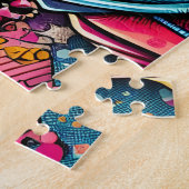 Schattige Hip Hop Poot Legpuzzel (Zijkant)