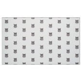 schattige hippo stof (Fat Quarter)
