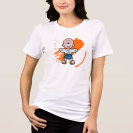 Schattige Hitotsume-kozo Yokai Tri-Blend Shirt