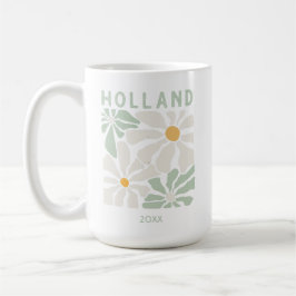 Schattige Holland Floral Koffiemok