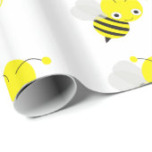 Schattige hommel cadeaupapier (Rol Hoek)