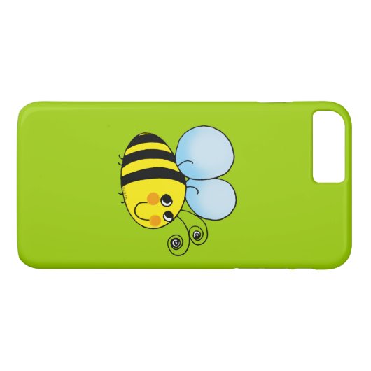 schattige hommel Case-Mate iPhone case (Achterkant (Horizontaal))
